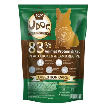 UDOG 全齡犬 雙效營養照護配方 乾飼料 羊雞雙拼 83%動物蛋白和脂肪  400g  1袋