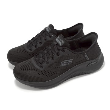 [ACS] Skechers 休閒鞋 Arch Fit 2-Easy Chic Slip-Ins 寬楦 女鞋 黑 健走鞋 150066WBBK