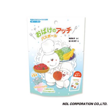 日本NOL-妖怪阿奇入浴球x6(泡澡球)(採隨機出貨)