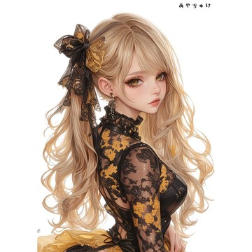 【2 月新品 2】07-092-0116 人物貼紙 黃黑色