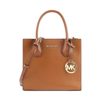 【MICHAEL KORS】素色小款兩用托特包-焦糖