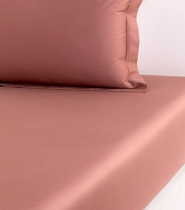 Yves Delorme Triomphe Santal Super King Fitted Sheet