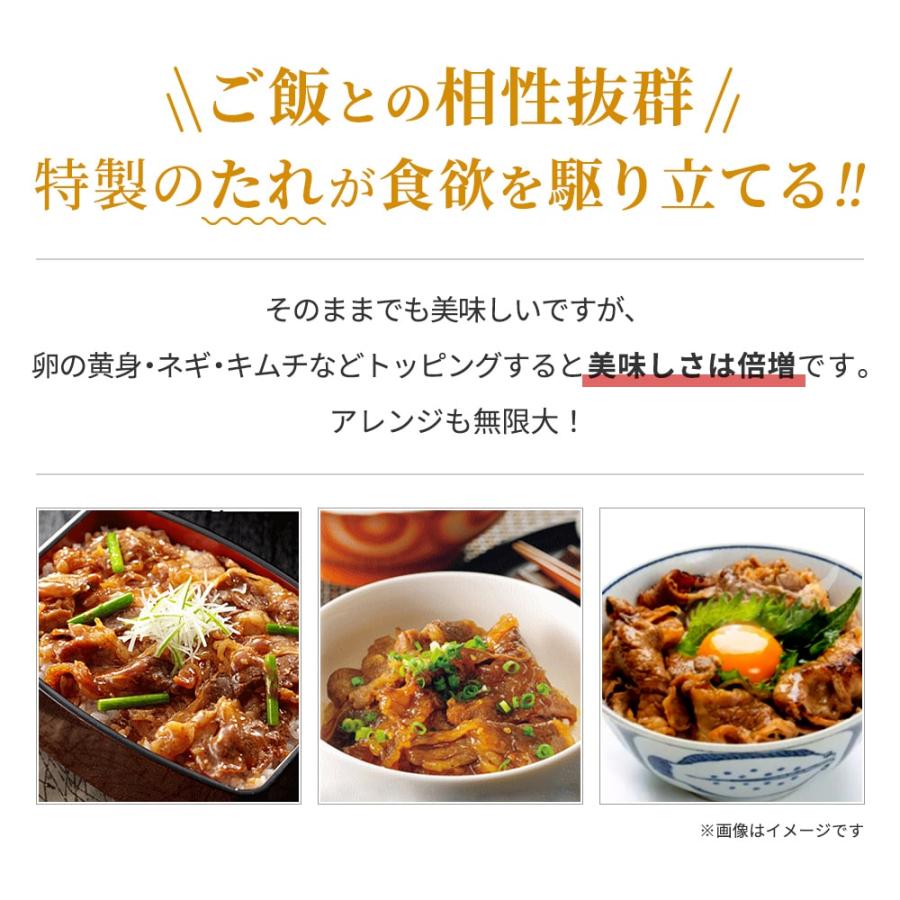 牛カルビ丼の素100g×50袋　業務用 送料無料