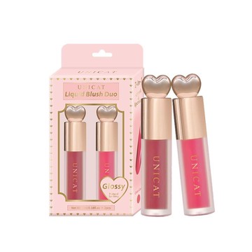 【UNICAT變臉貓】柔潤液態腮紅組 (光澤亮色)4.5ml*2入