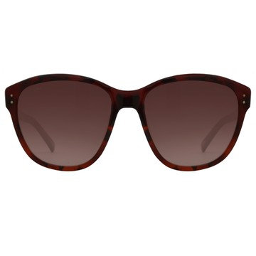 LOEWE 羅威新春天款 優雅花語系列太陽眼鏡(暗紅/琥珀 SLW805-09QA)