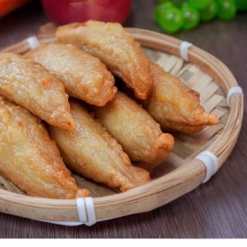 旗魚黑輪包蛋 (9條/460g/包)存手工製作 高品質原料 包蛋旗魚黑輪 炸物 點心