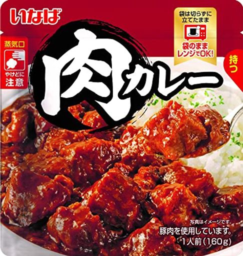 いなば食品 肉カレー 160G 6個