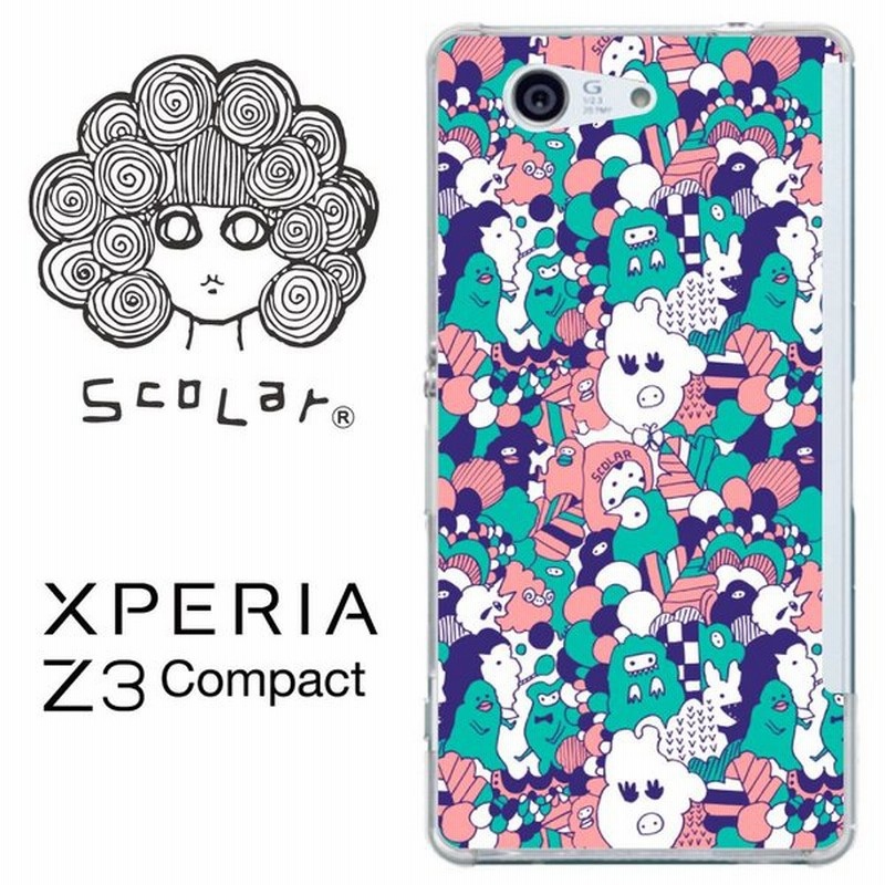 Scolar スカラー Xperia Z3 Compact So 02g So02g ケース カバー Scr おばけキャラ 通販 Lineポイント最大0 5 Get Lineショッピング