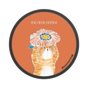 GRIP O (MagSafe 兼容） 黑 - TOCOROCOMUGI - 花帽貓