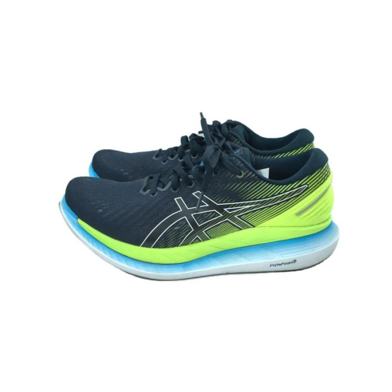 ASICS◇ローカットスニーカー.5cm/BLU/F   LINEショッピング