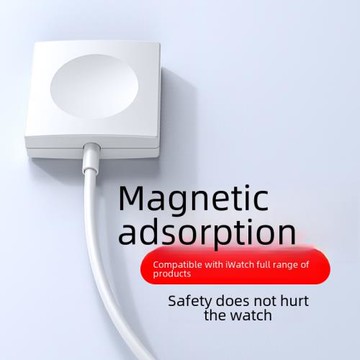 亞馬遜爆款適用蘋果手表充電器 iWatch 1-6代磁吸無線充電器磁力