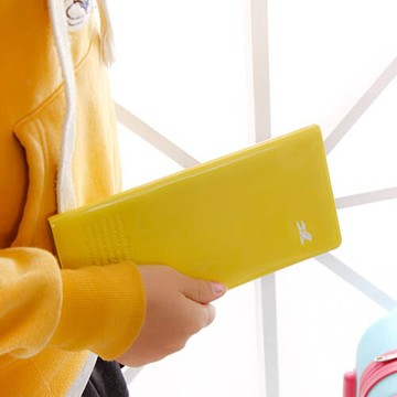 e.city_馬卡龍亮皮多功能旅行護照夾