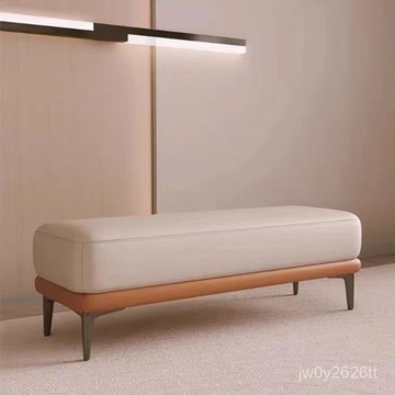 🔥免運下殺🔥輕奢現代木製長凳簡約臥室換鞋凳  衣帽間沙發凳休息長凳 換鞋凳 床尾凳 長凳 凳子 沙發凳 軟包凳 坐墊