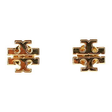 TORY BURCH 雙T-LOGO十字耳環 S10143361  金色