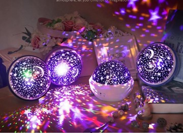 投影儀   星空燈投影燈浪漫旋轉臥室夢幻睡眠滿天星儀兒童玩具情人生日禮物 年終鉅惠 可開發票