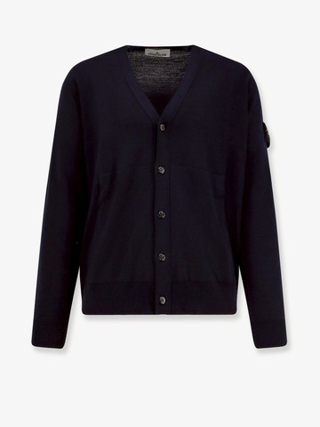 Virgin wool cardigan - STONE ISLAND - gender_Man