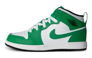 JORDAN 1 MID LUCKY GREEN PS
