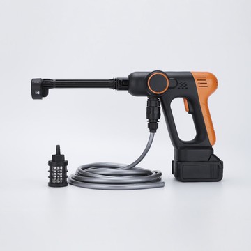 廠家源頭便攜式充電無線無刷鋰電洗車機 全自動高壓水泵洗車槍 鑫弘-數碼配件