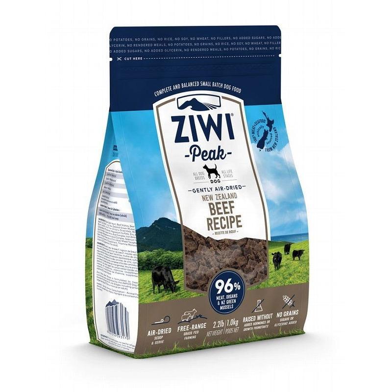 ジウィピーク エアドライ ドッグフード グラスフェッドビーフ 1kg ZIWI