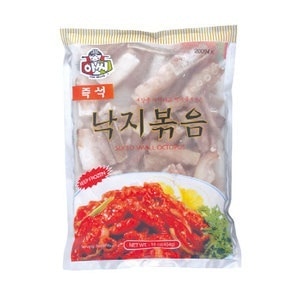 冷凍炒め用タコ　１．１３ｋｇ　韓国食品韓国食材魚介類