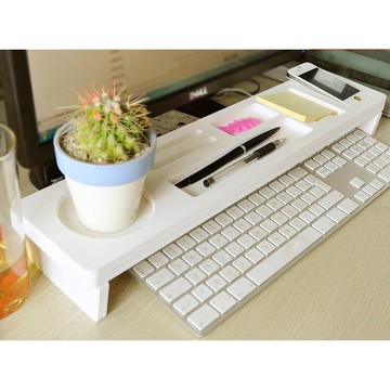 【鍵盤收納架】**限全家/7-11或郵寄** 防水材質 磨損不變色 韓版鍵盤架 木塑板 鍵盤架 收納架 螢幕架