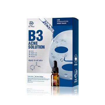 【Dr. May】美博士專業B3淨膚面膜(4片/盒) 實驗室精華面膜 APP獨賣3件$1080