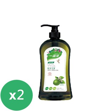楓康一滴淨蘆薈多酚洗碗精1000gx2瓶（檸檬）_廠商直送