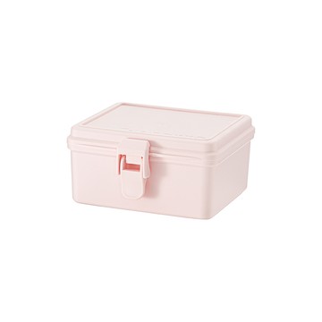【日本天馬】HACOTTO 方形多功能PP收納工具箱-多色可選-櫻花粉