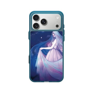 iPhone 17 Pro Max Clear (相機按鈕) 夜幕藍 - Ludmilacerafoce - Nebula Gown