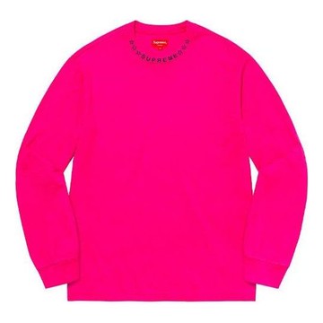Supreme Stars Collar L/S Top 'Pink'