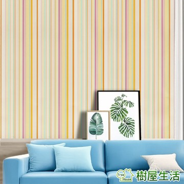 【樹屋生活】防水自黏壁紙 〔幾何線條系列 WTP426〕每捲1000公分 壁貼仿磚紋PVC牆貼文化石木紋窗貼印花壓紋磚牆