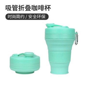 便攜式硅膠耐高溫伸縮折疊水杯子喝水旅行可裝沸水耐高溫兒童壓縮