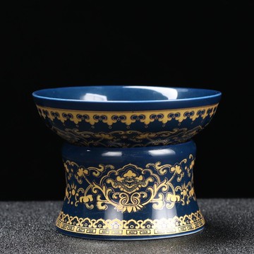 茶漏托茶濾茶葉過濾網泡茶器分離器茶隔陶瓷茶具茶杯茶葉茶道配件