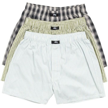 STUSSY 112333 BOXER SHORTS 內褲 / 四角褲 (三色一組)