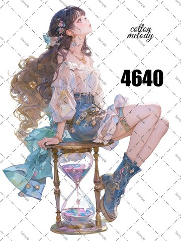 original sticker no.4640 人物貼紙 原創貼紙 原創人物貼紙 裝飾貼紙 cotton melody