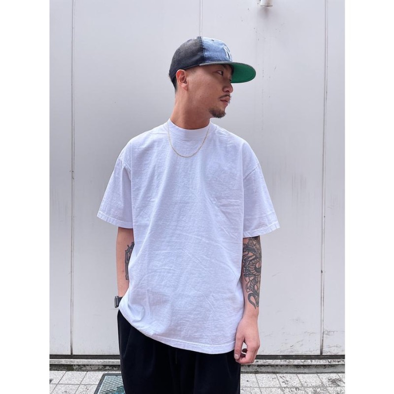 LOS ANGELS APPAREL(ロサンゼルスアパレル)】6.5OZ GARMENT DYE CREW