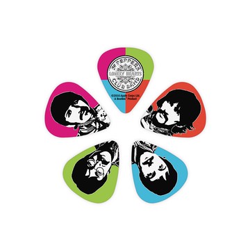 D’Addario 披頭四 比伯軍曹寂寞芳心俱樂部系列 (Sgt. Pepper’s Lonely Hearts Club Band) 50周年紀念版 Beatles Picks (10片裝) - Thin / Medium / Heavy