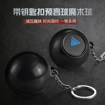 無用良品 預言球鑰匙圈 神奇8號球 Magic 8 ball 六人行 老友記 占卜球 交換禮物 復古收音機 生日