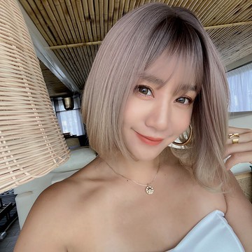 台灣現貨 魔髮樂 全頂假髮 BOB頭 D3105 歐美款 BOB頭 女生短髮 漸變玫瑰金色 造型假髮 金色 萬聖節假髮