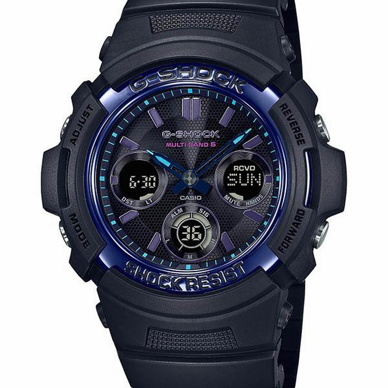 CASIO カシオ G-SHOCK ジーショック Gショック 電波ソーラー ブルー AWG-M100SVB-1AJF メンズ 腕時計 国内正規品  送料無料 | LINEブランドカタログ