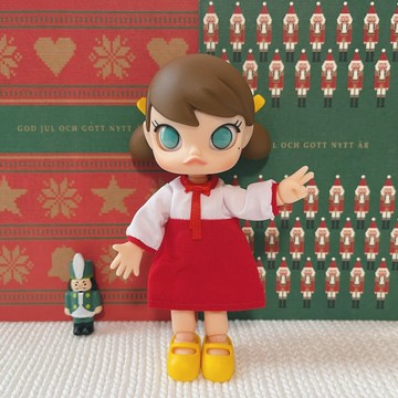 ❰茉莉第一個家❱👑現貨特價‼️Molly克拉拉Bjd全新未拆 可動人偶 衣服替換 優惠❗️