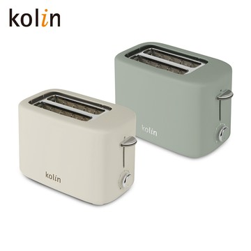 KOLIN 小巧烤麵包機 復古造型烤吐司機 早餐機