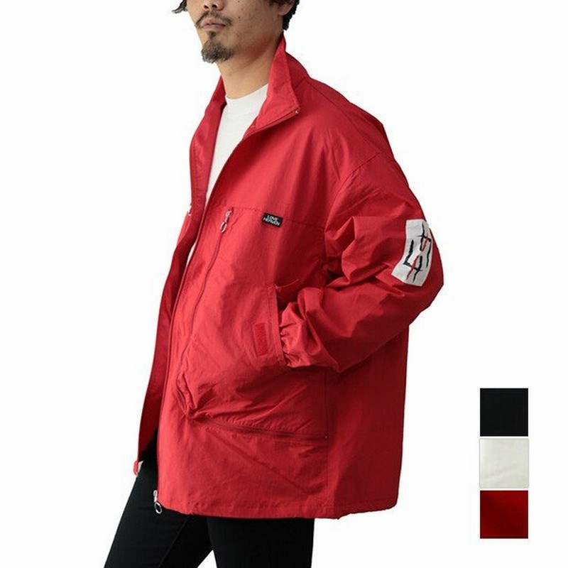 Styleblock ナイロンジャケット スイングトップ メンズ 春 ブルゾン ジャンパー ビッグシルエット トラック 長袖 ロゴ ミディアム アウター 2818s 通販 Lineポイント最大get Lineショッピング