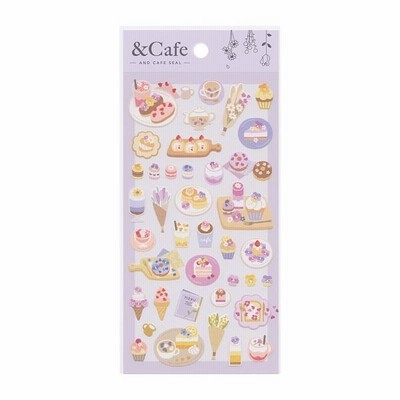アンドカフェシール フラワーカフェ アンドカフェ デコレーション かわいい 80986