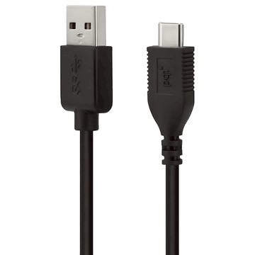 pqi 勁永 U-Cable C - A 數據線 USB Type-C 轉 Standard Type A 數據同步與充電  100cm  黑色  1條