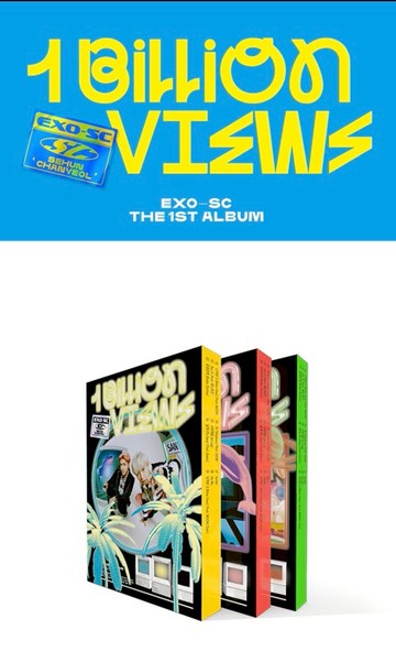 韓居🇰🇷 EXO-SC 世勳 燦烈 VOL.1 1 BILLION VIEWS 正規一輯 專輯