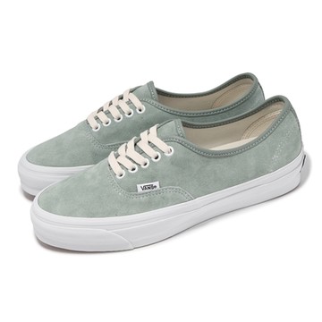 Vans 休閒鞋 Authentic Reissue 44 男鞋 綠 白 麂皮 華夫格 板鞋 運動鞋 VN000CQACPG