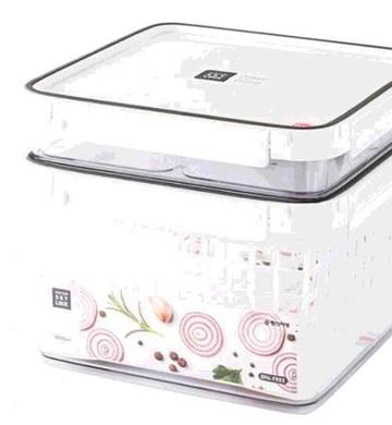 [COSCO代購6]  D131699 昌信生活 Sky Lock 保鮮盒兩入組 - 分格式 1700毫升 + 提籃式 5900毫升