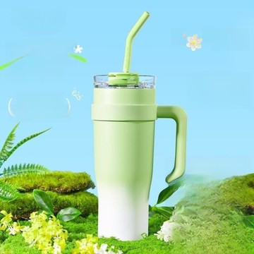 冰霸杯大容量316制冷食品級不銹鋼夏日手提車載吸管保冰杯保溫杯