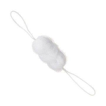 MUJI 攜帶用體用彈性起泡網.附袋/全長約40cm